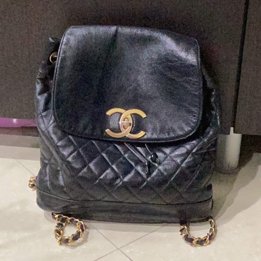 Preowned Authentic Chanel Backpack - image 1